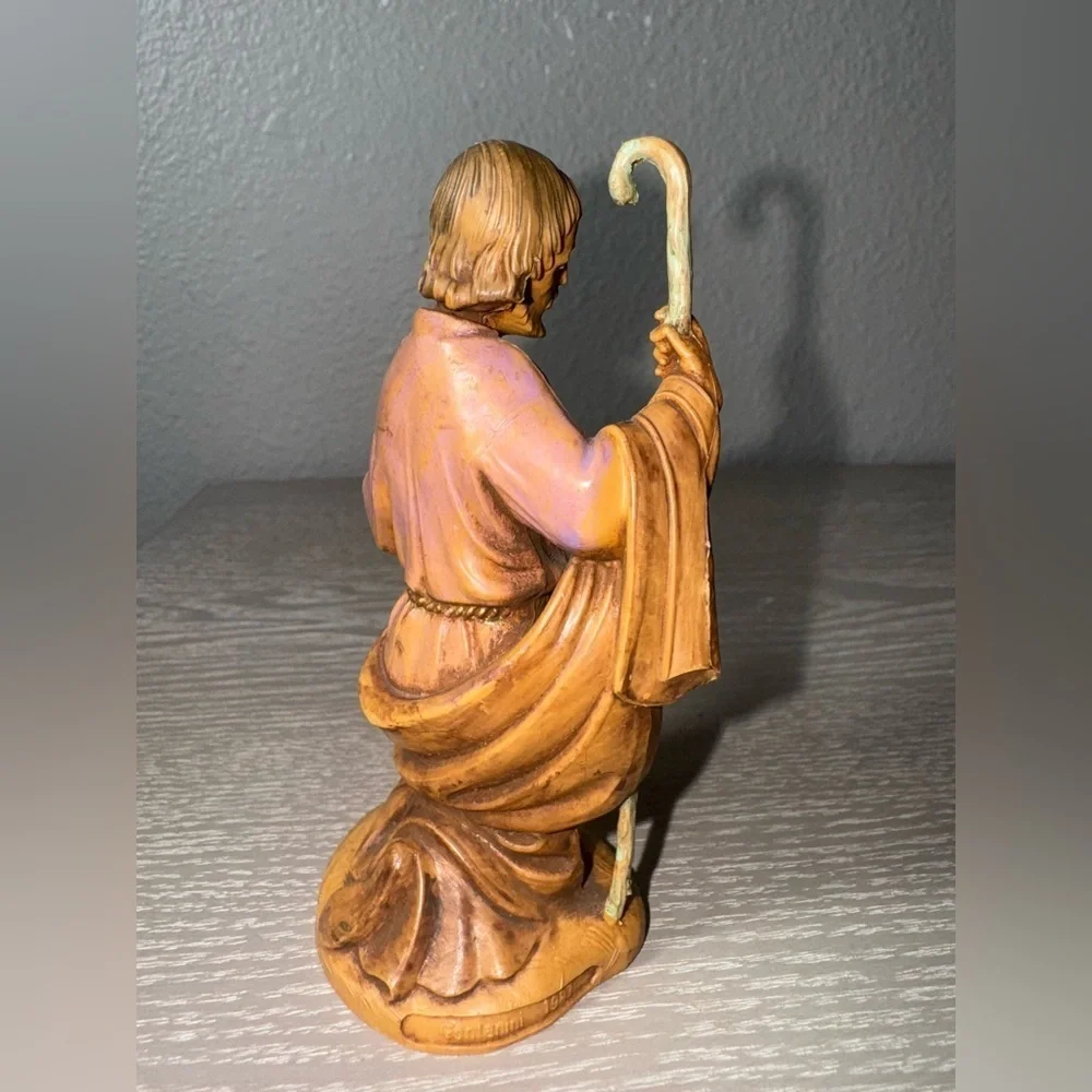 Vintage 1983 Fontanini Nativity Replacement Joseph Depose Italy 1 Christmas